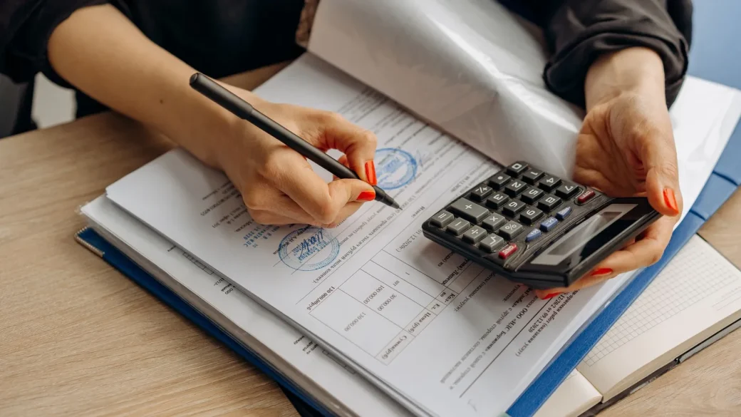 audit report with an approval stamp
