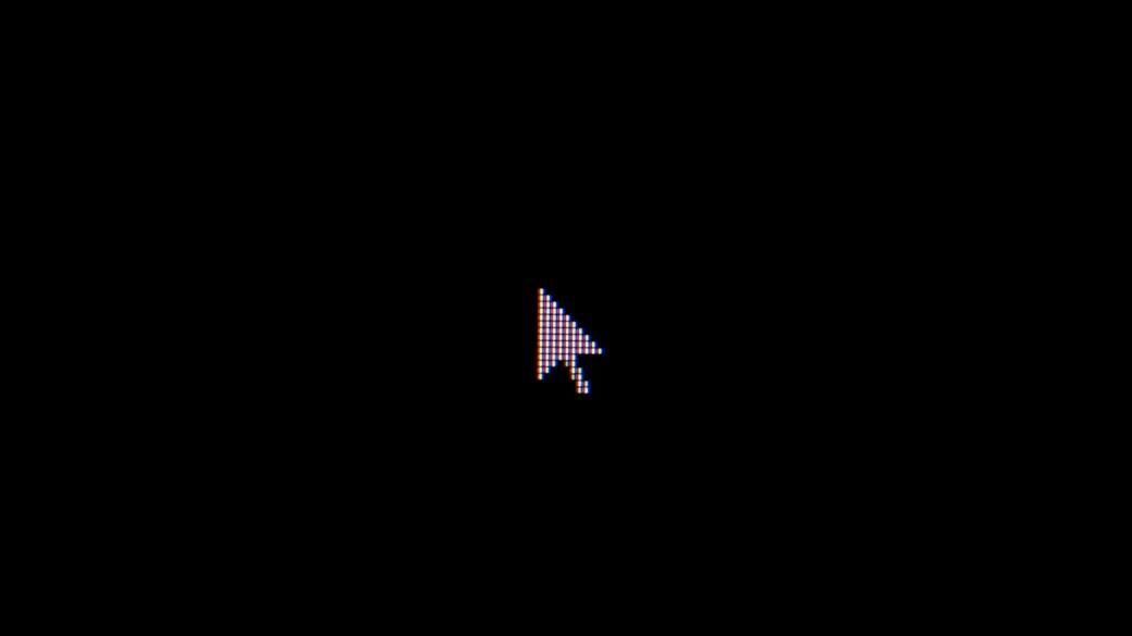 a cursor hovering over a suspicious web link