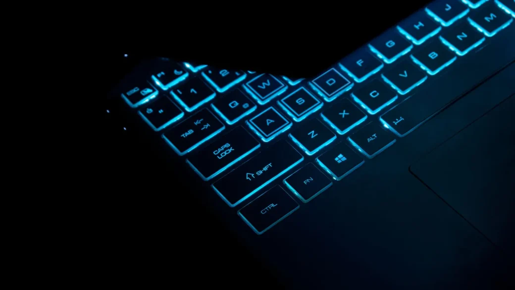 A glowing digital key beside a lock illustrating login methods