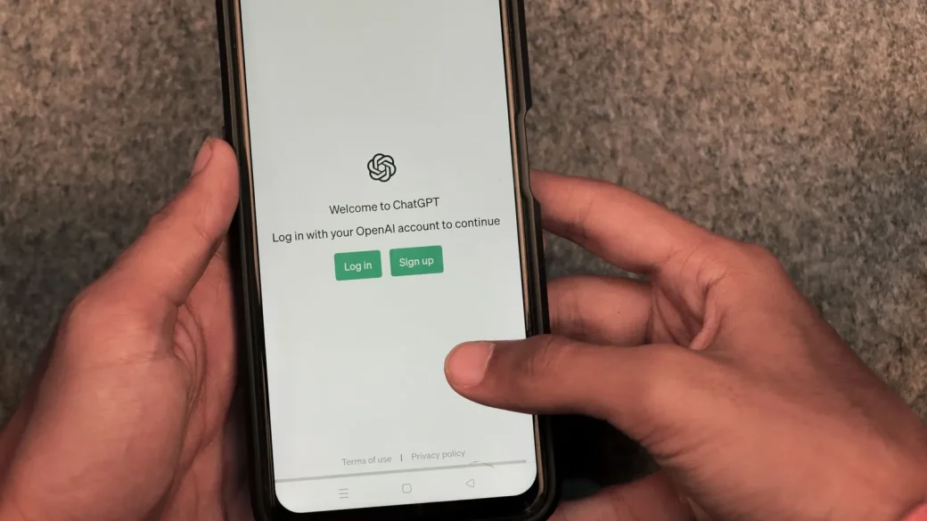 phone showing a login approval code prompt